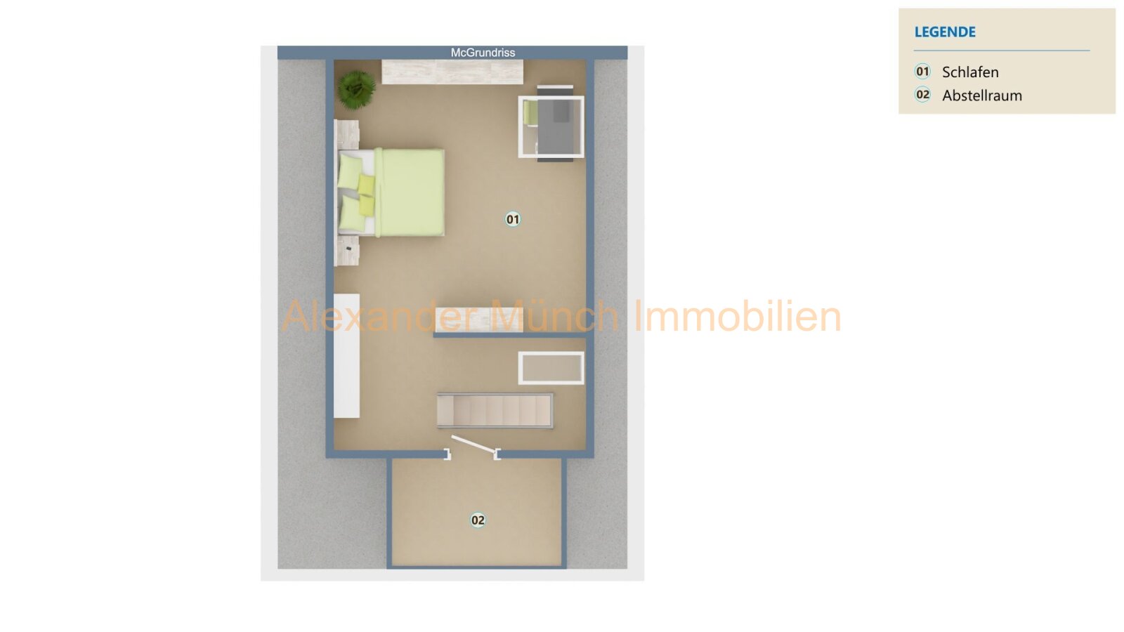 Provisionsfrei-Moderne 3-Zimmer-Maisonettewohnung mit Terrasse und Einzelgarage!